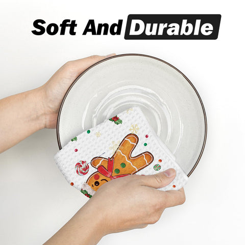 Artoid Mode Christmas print towel adds festive style while cleaning