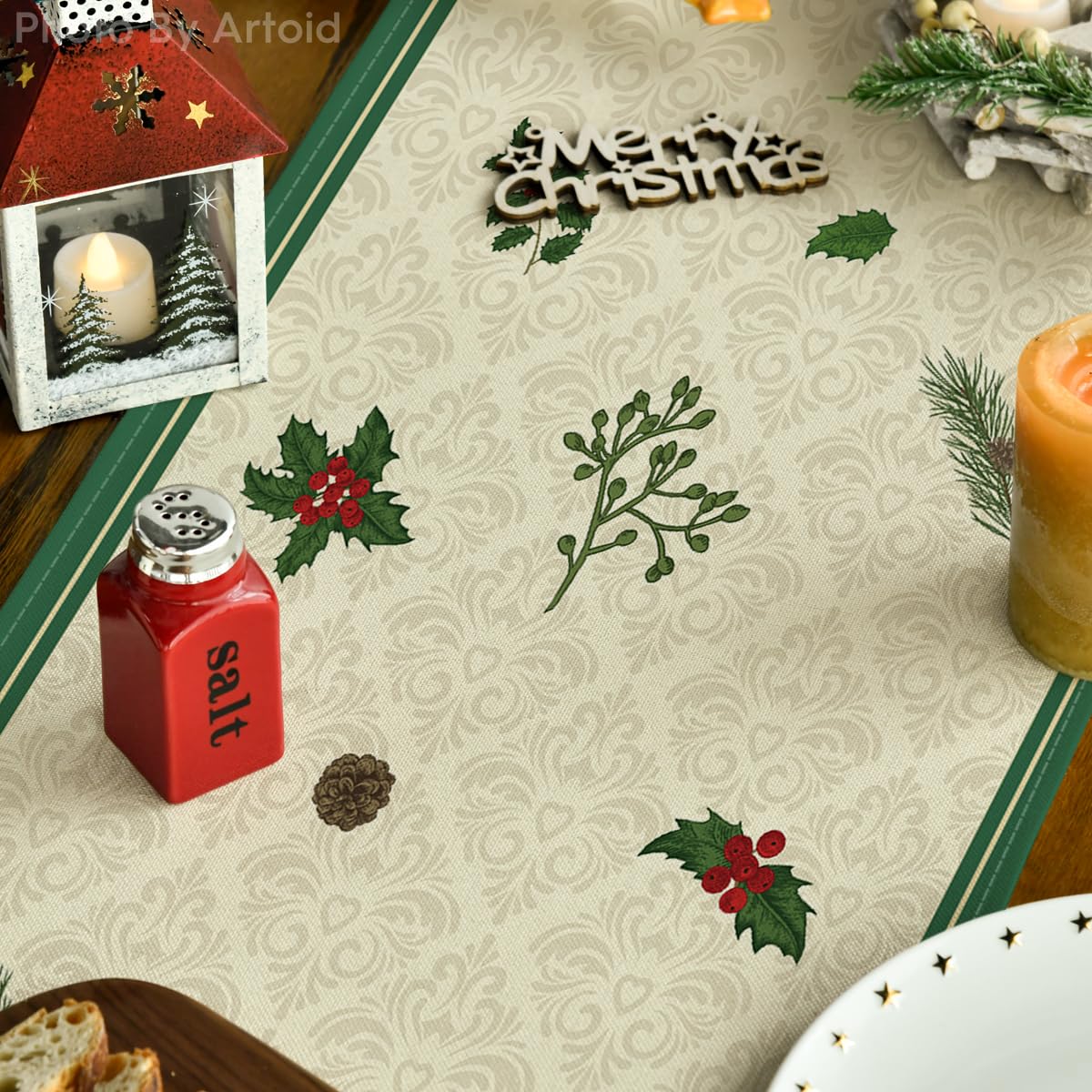 Artoid Mode 13x90 inch runner fits family dining setups neatly.