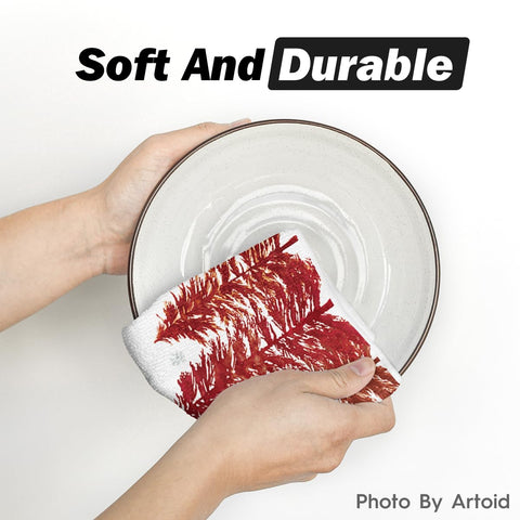 Artoid Mode colorful seasonal kitchen decor towels brighten daily cleaning tasks