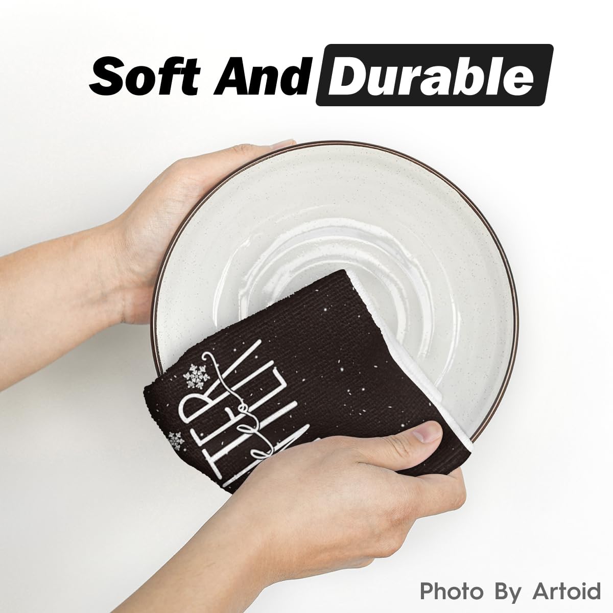Artoid Mode durable towels withstand repeated machine washing for long lasting use.