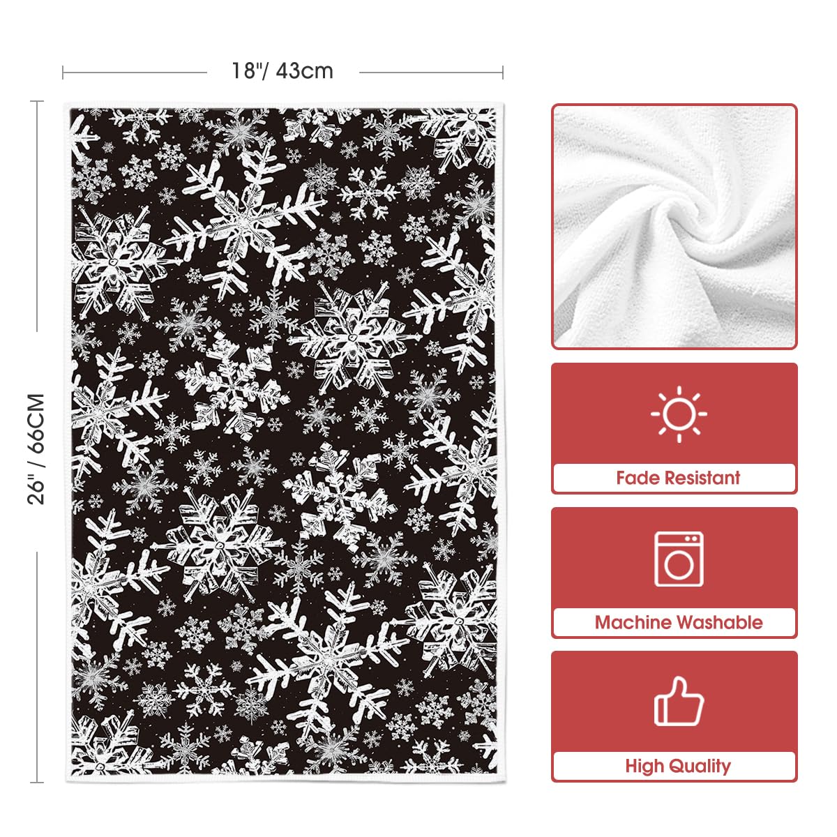 Artoid Mode easy care towels dry multiple dishes without lint or scratches.