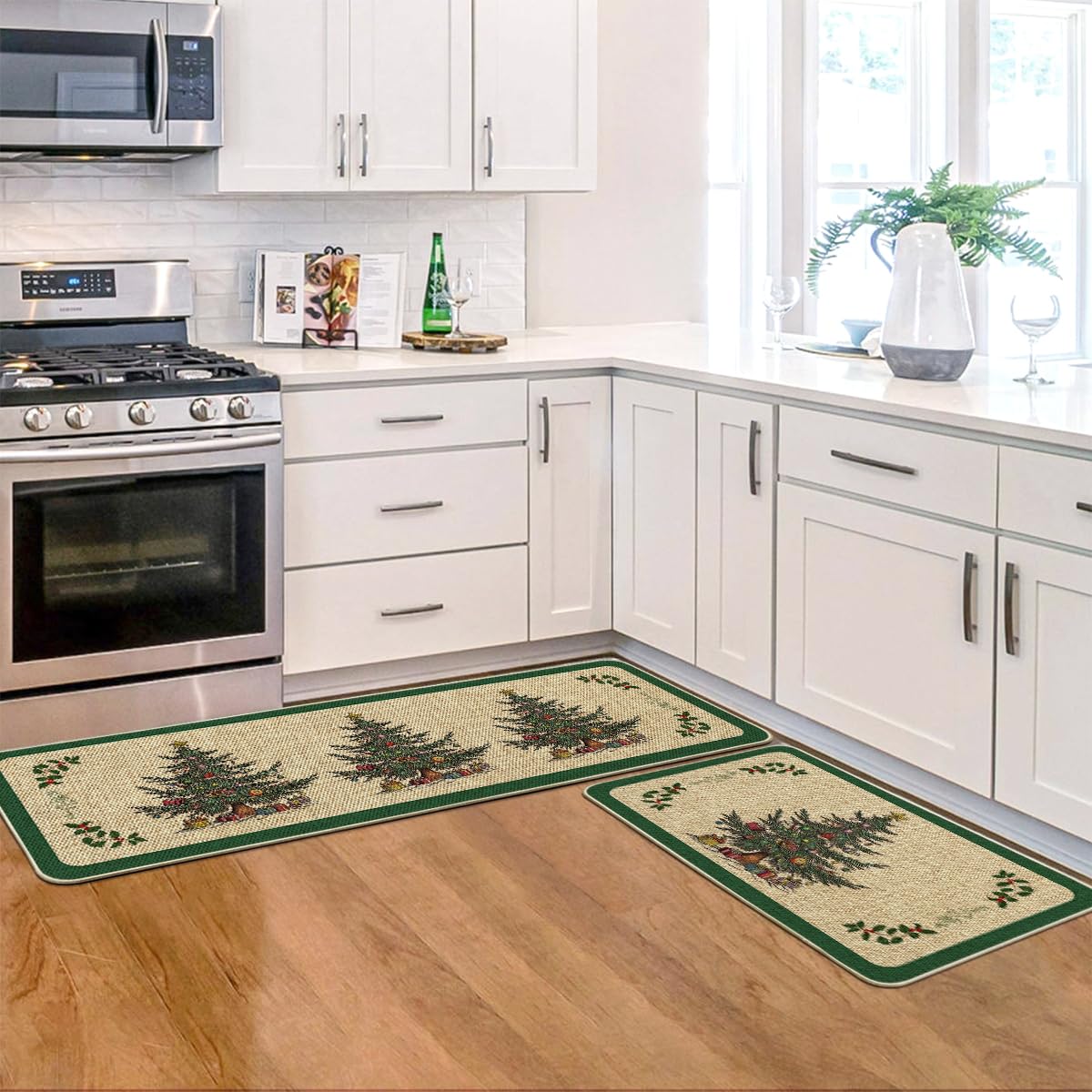 Artoid Mode easy-clean kitchen mats rinse or wipe for quick refresh.