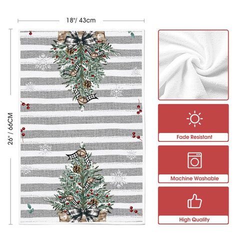 Artoid Mode set of 2 towels versatile for drying, cleaning, or gift-ready decor