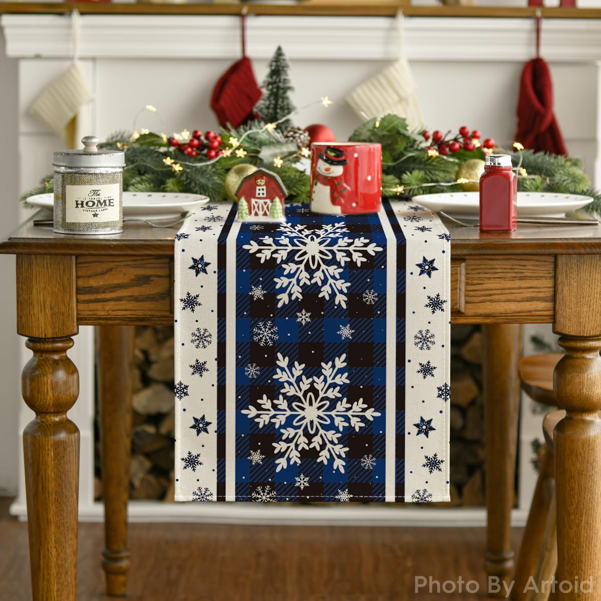 Artoid Mode easy-clean holiday table decor for home parties