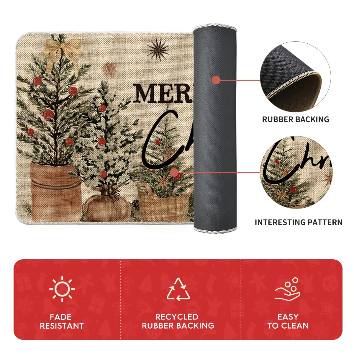 Artoid Mode seasonal pattern elevates any kitchen or entryway decor.