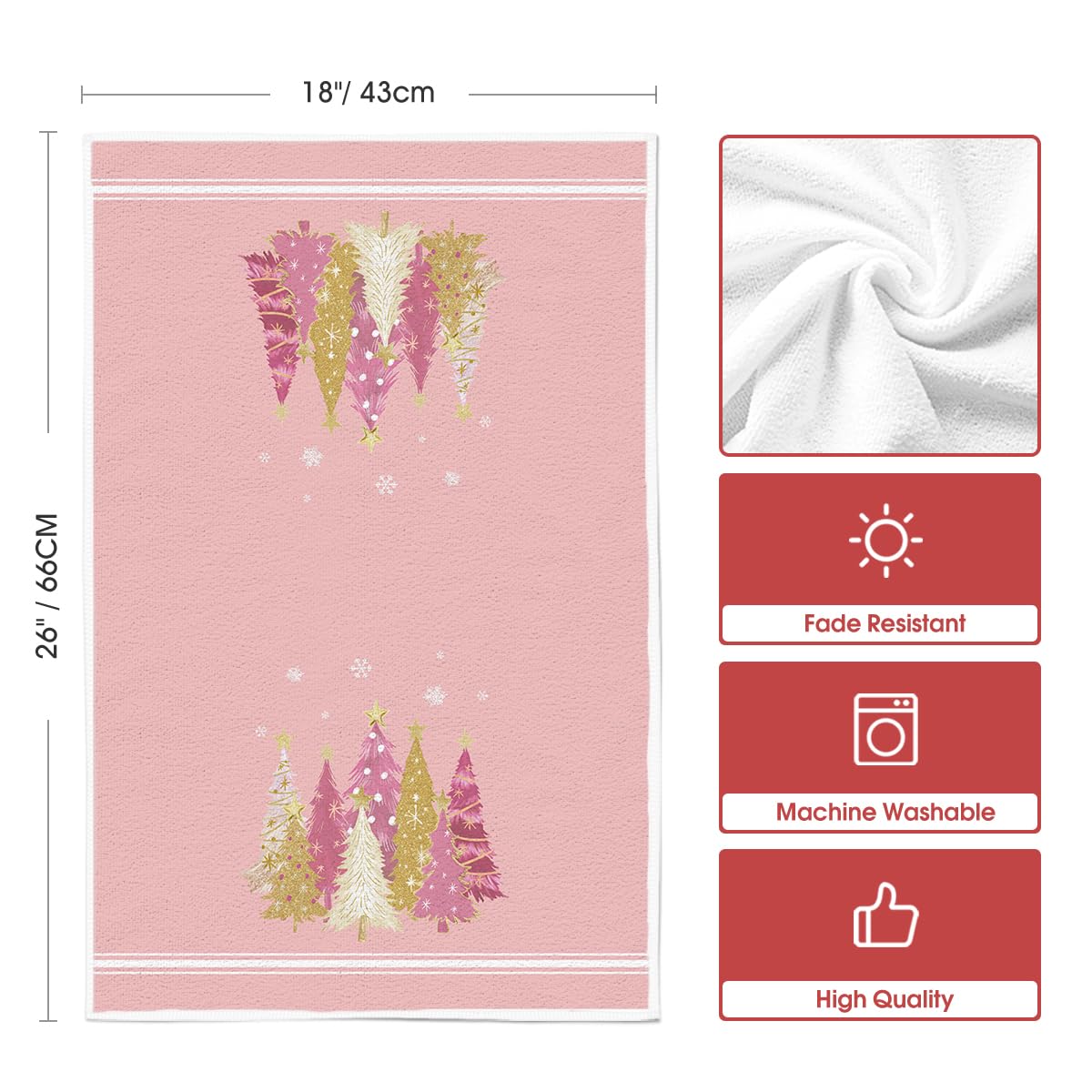 Artoid Mode 18x26 inch towels offer durable, machine-washable performance for busy kitchens.