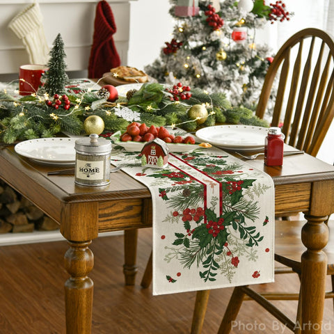 Artoid Mode protective table runner guards surfaces from heat and spills.