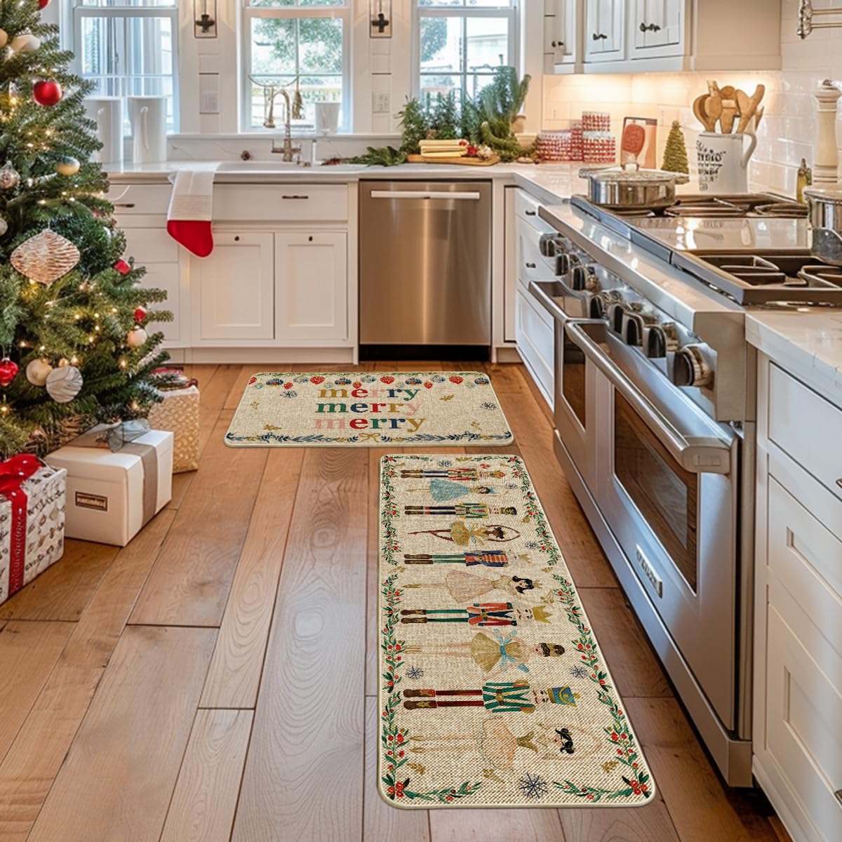 Artoid Mode low-profile mat features slim design to reduce trip hazards in busy kitchens.