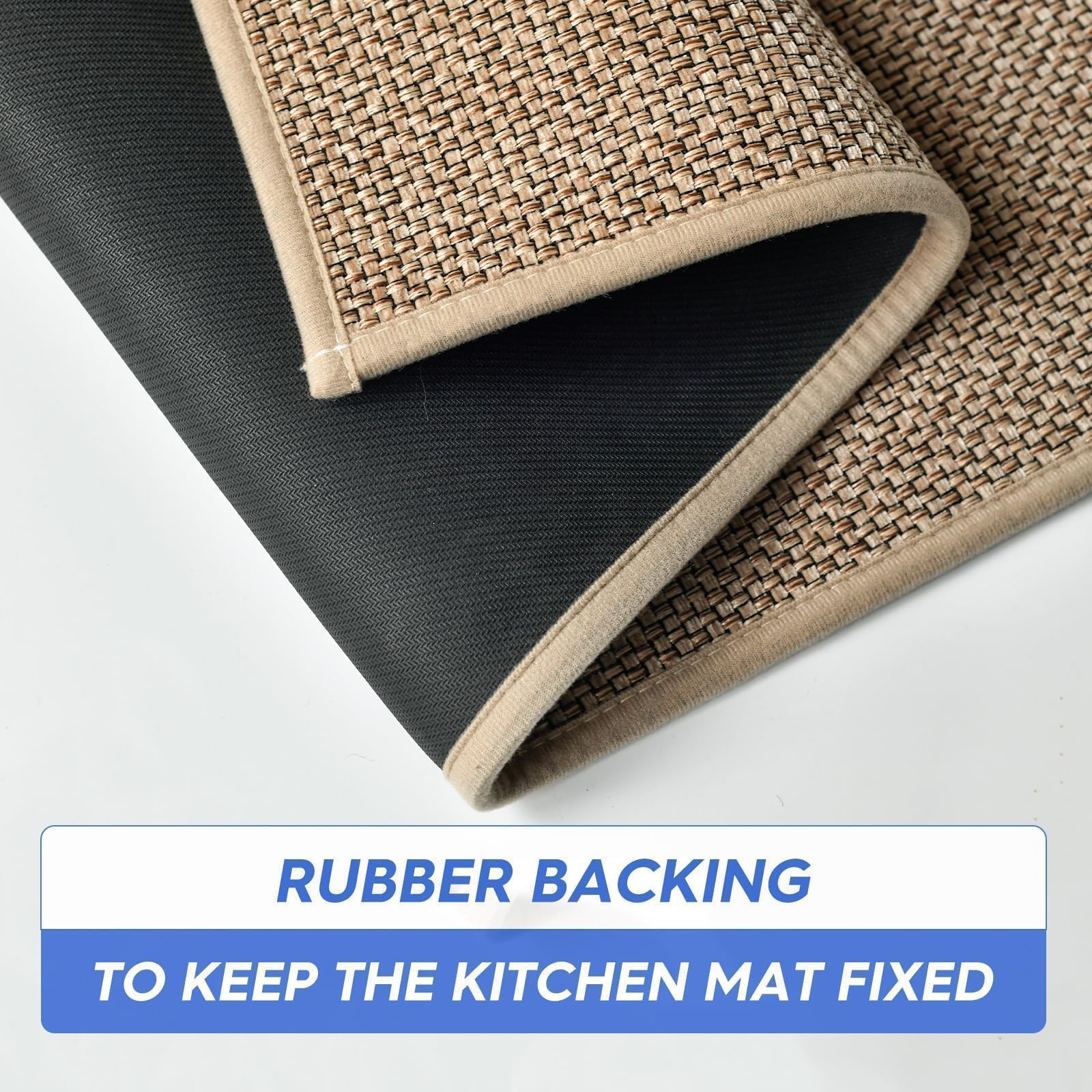 Artoid Mode rubber backing detail emphasizes grip and anti-slip performance.