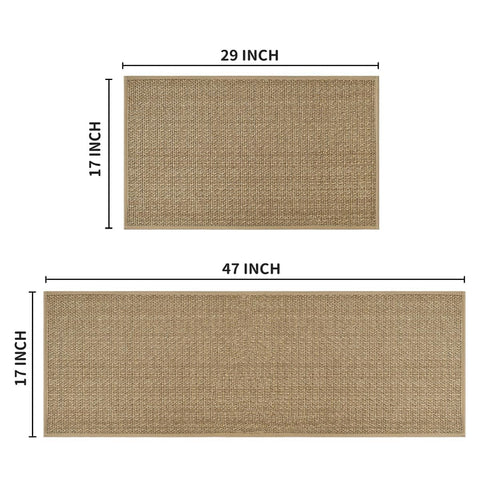 Artoid Mode washable kitchen mat ready for machine wash.