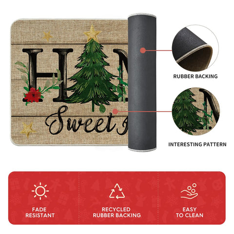 Artoid Mode Xmas Tree mats with low-profile design stay out of the way.