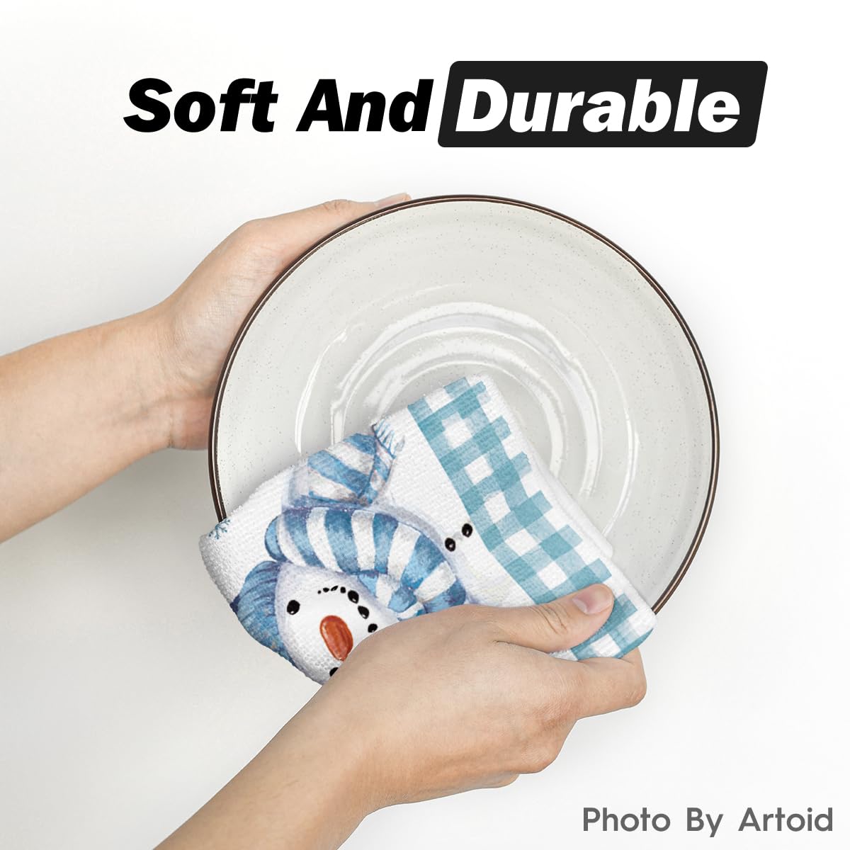 Artoid Mode machine-washable towels maintain color and softness over time