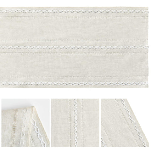 Artoid Mode machine-washable table runner offers easy care.