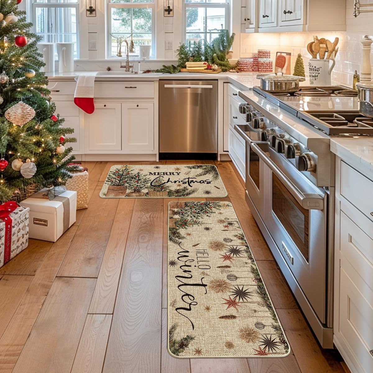 Artoid Mode non-slip rubber-backed mat designed for secure footing on indoor floors.