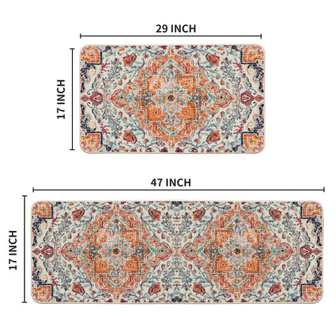 Artoid Mode Bohemia decor mats brighten kitchens, entryways, and patios.