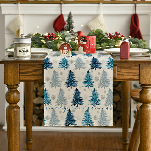 Artoid Mode party holiday decor table runner elevates celebrations with color.