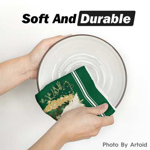 Artoid Mode patterned towels add seasonal flair and daily utility
