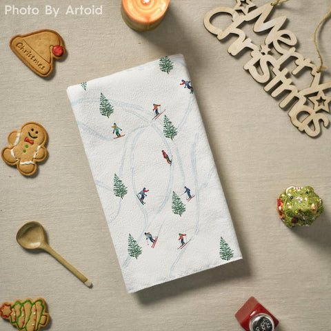 Artoid Mode plush-absorbent towels deliver strong absorption for drying bowls and countertops.