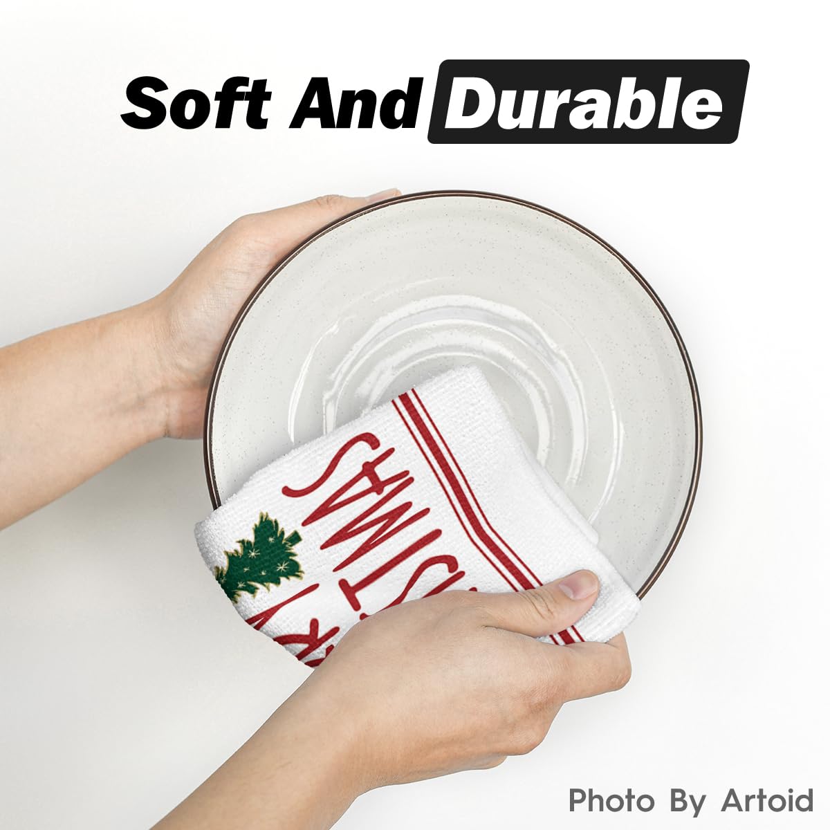 Artoid Mode printed cute design towels bringing cheer to daily cleaning tasks.