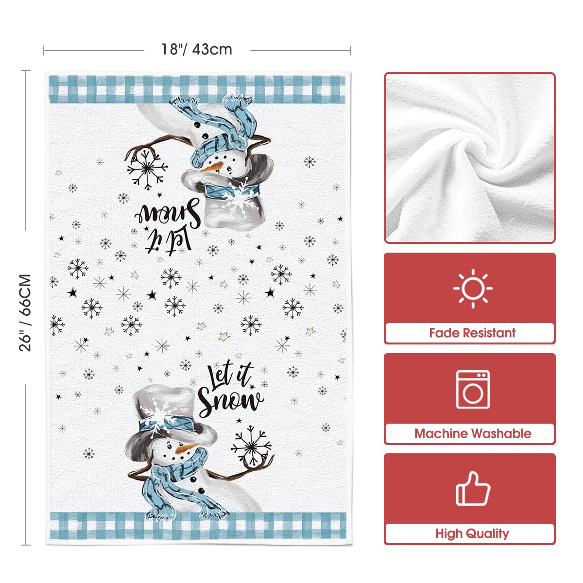 Artoid Mode seasonal pattern towels add charm to everyday tasks