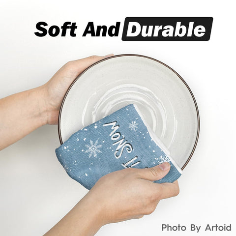 Artoid Mode farmhouse decor towels brighten counters while drying