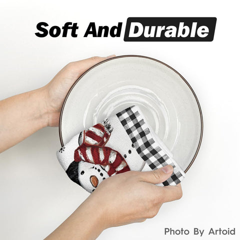 Artoid Mode soft durable fibers ensure gentle contact with cookware.