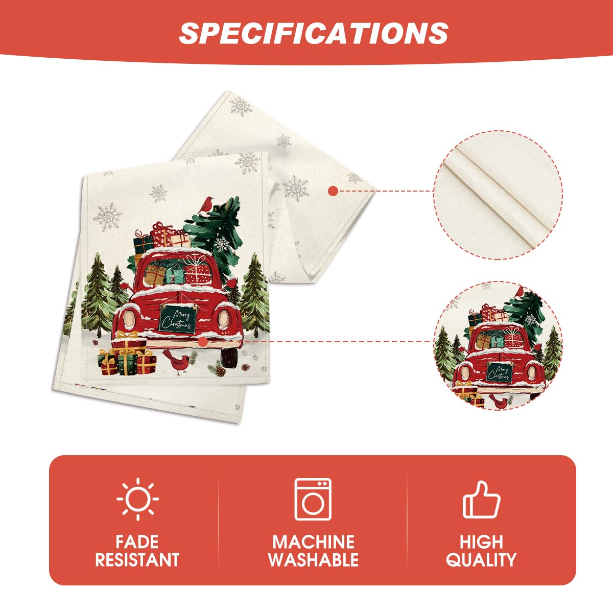 Artoid Mode soft, durable polyester fabric feels smooth to touch.