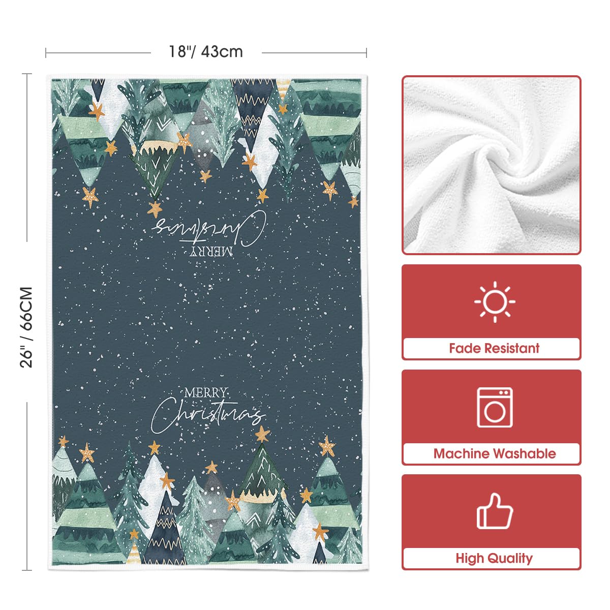 Artoid Mode Star snowflake pattern adds festive kitchen charm