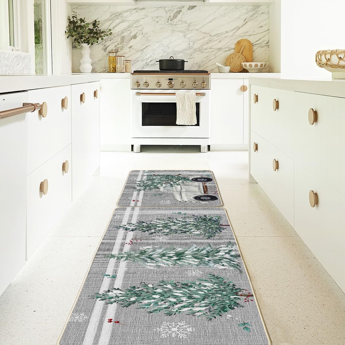 Artoid Mode dining area mat demonstrates seasonal charm and practicality
