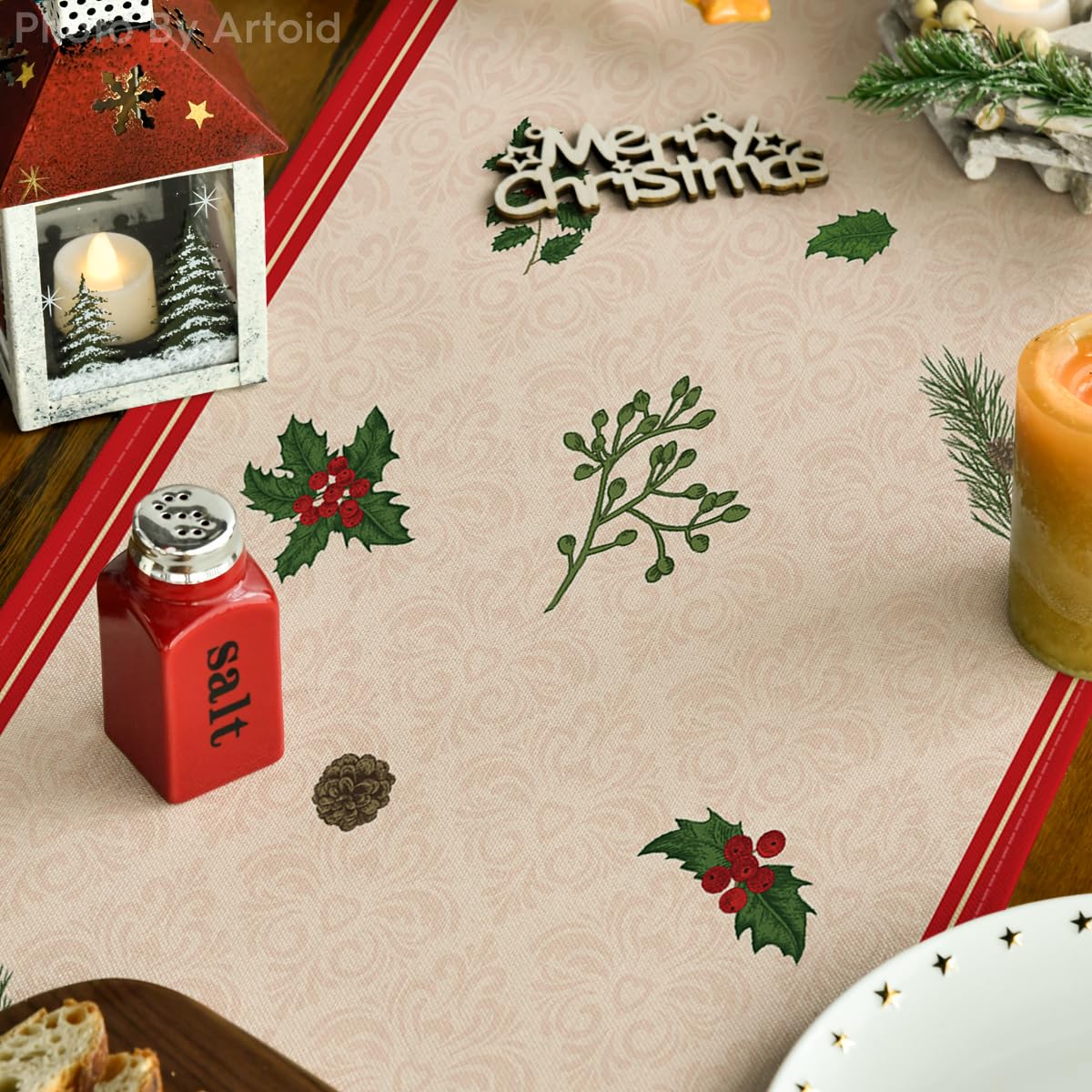 Artoid Mode vibrant pattern adds color to holiday dining
