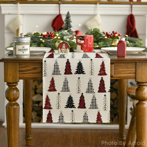 Artoid Mode Xmas Tree Runner machine washable for easy cleaning