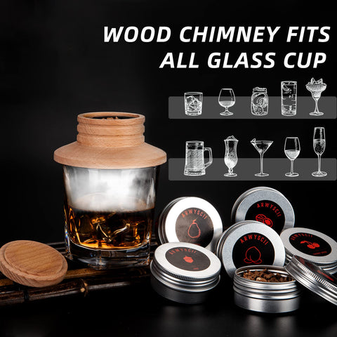 Natural beech wood construction of ArwySciI smoker kit