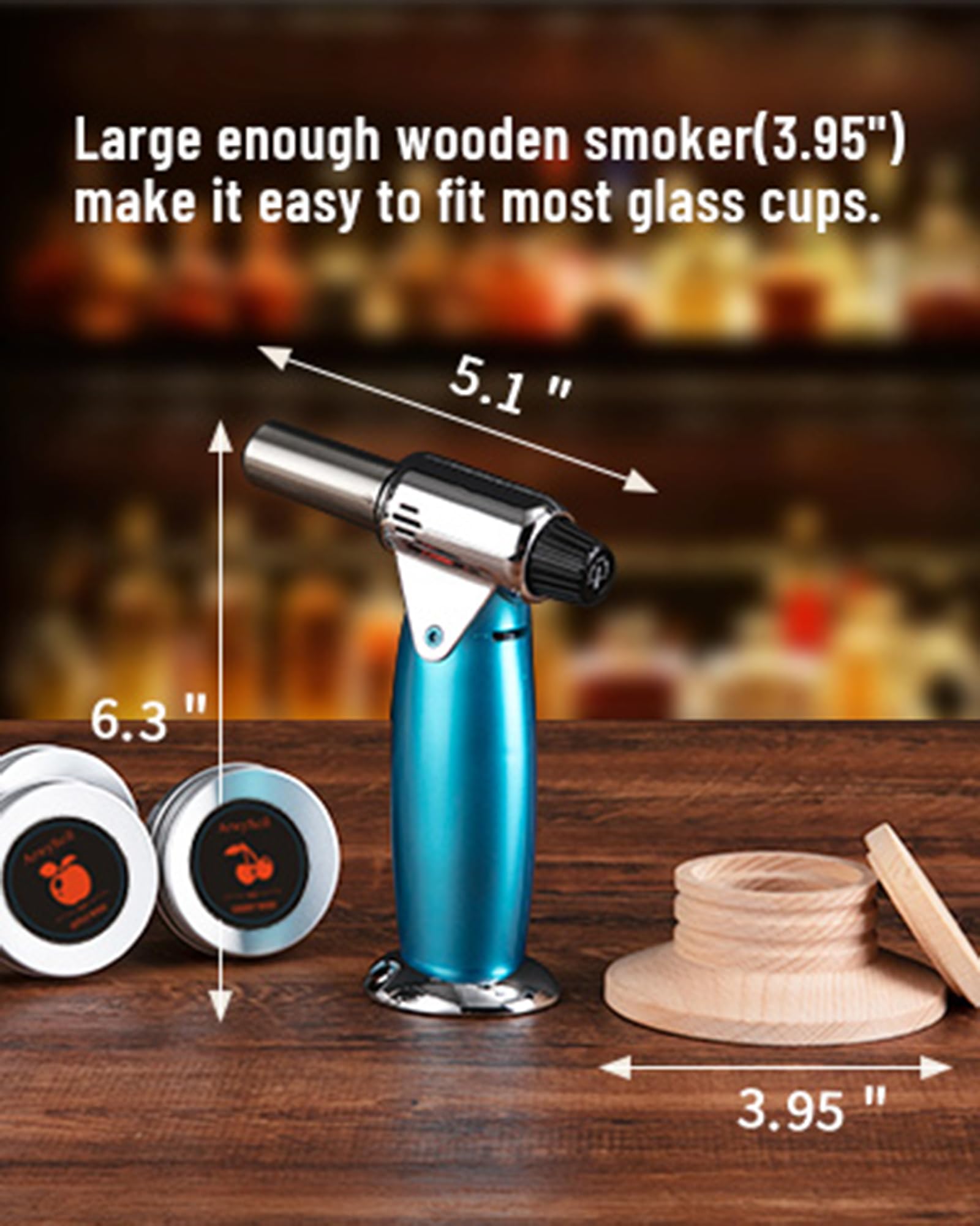 ArwySciI smoker infuser assembly ready to flavor cocktails