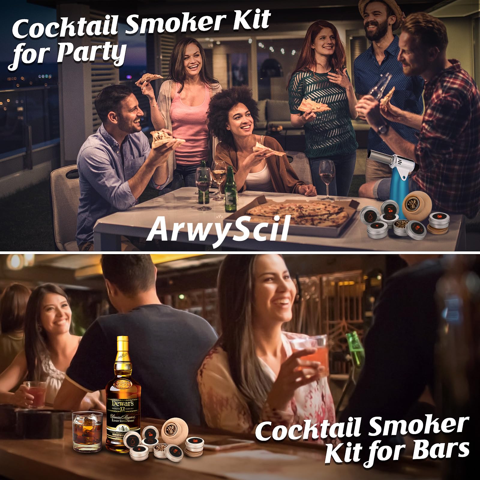ArwySciI pear wood chips create gentle, fragrant smoke