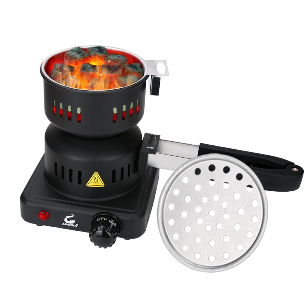 ASANMA multipurpose charcoal starter heat plate for efficient grilling.