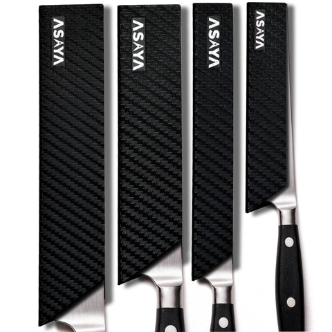 Asaya knife-edge guard for utility knife showing secure storage and protection