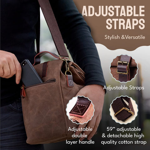 ASEBBO exterior pocket stores phone and keys securely