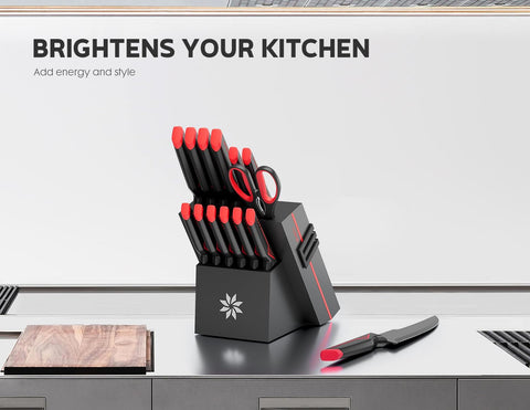 ASETY chef knife at 15-degree edge enables precise slicing and dicing