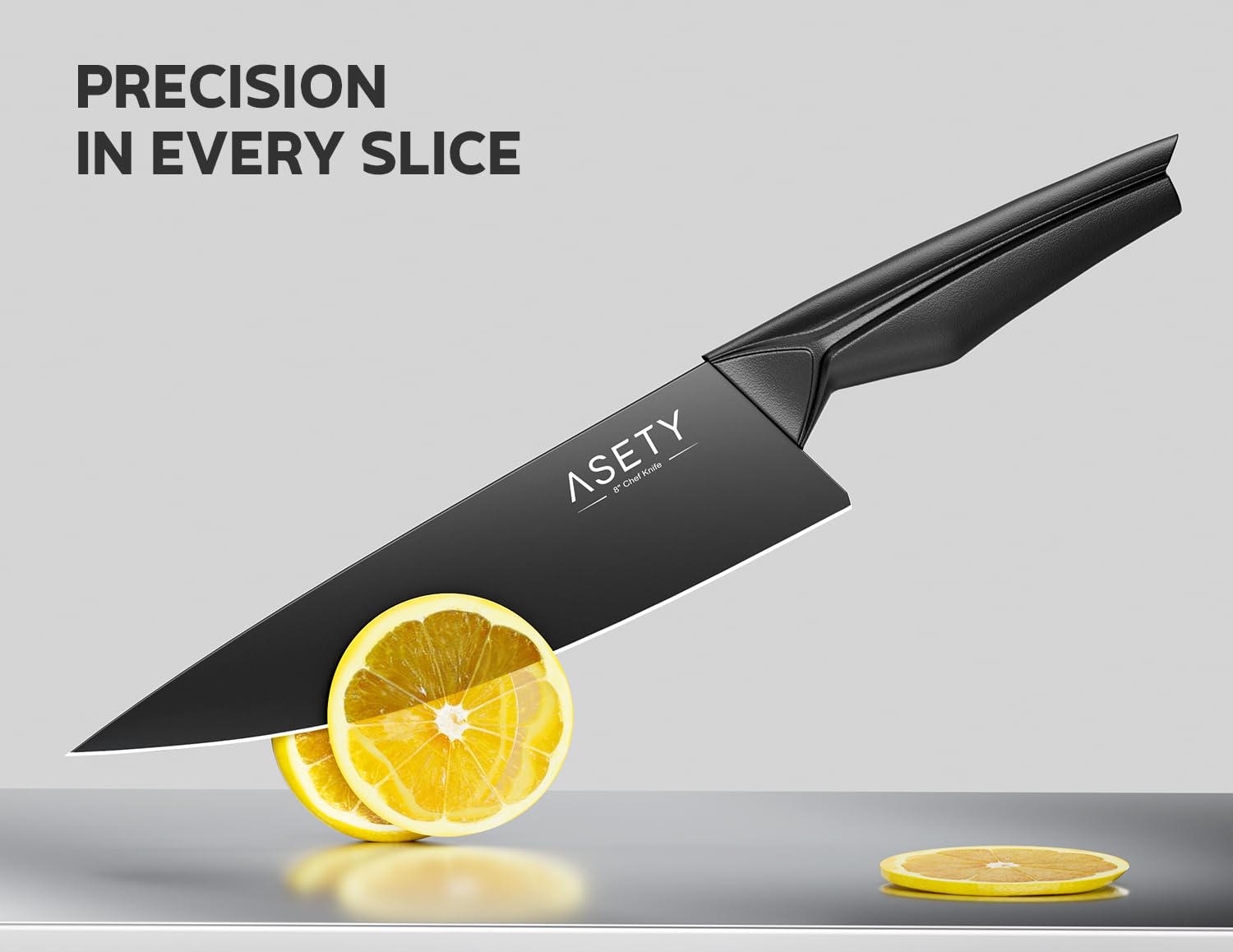 ASETY razor-sharp stainless steel blades deliver clean, controlled cuts.