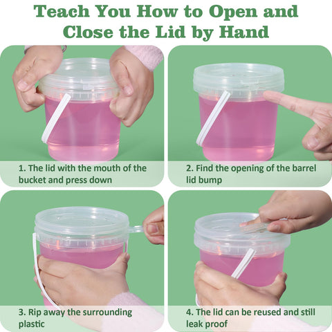 ASEVAT food-grade plastic storage container keeps foods fresh and safe.