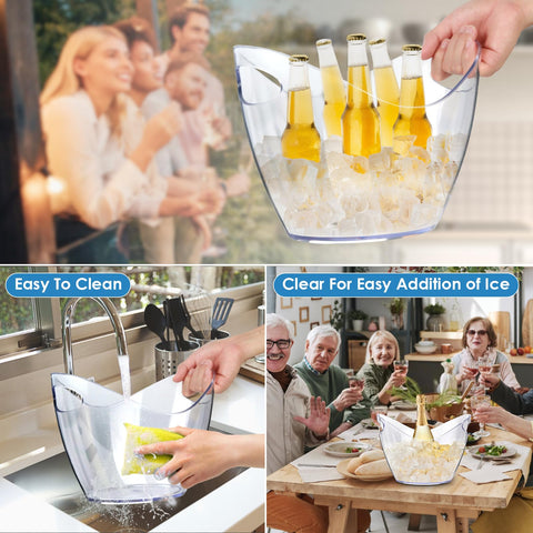 Asika food-grade plastic: safe for beverages and weddings or catering.