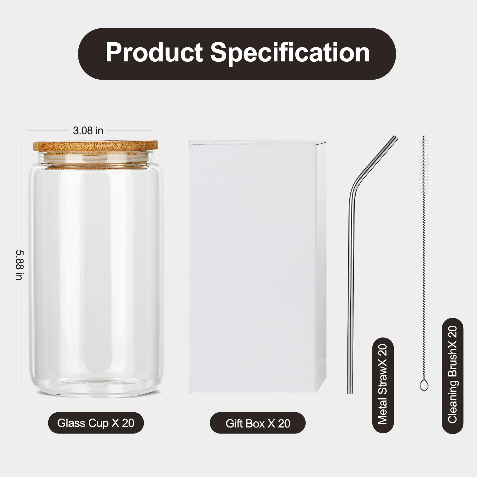 ASKIZ gift-ready coffee glass set for celebrations and everyday use.