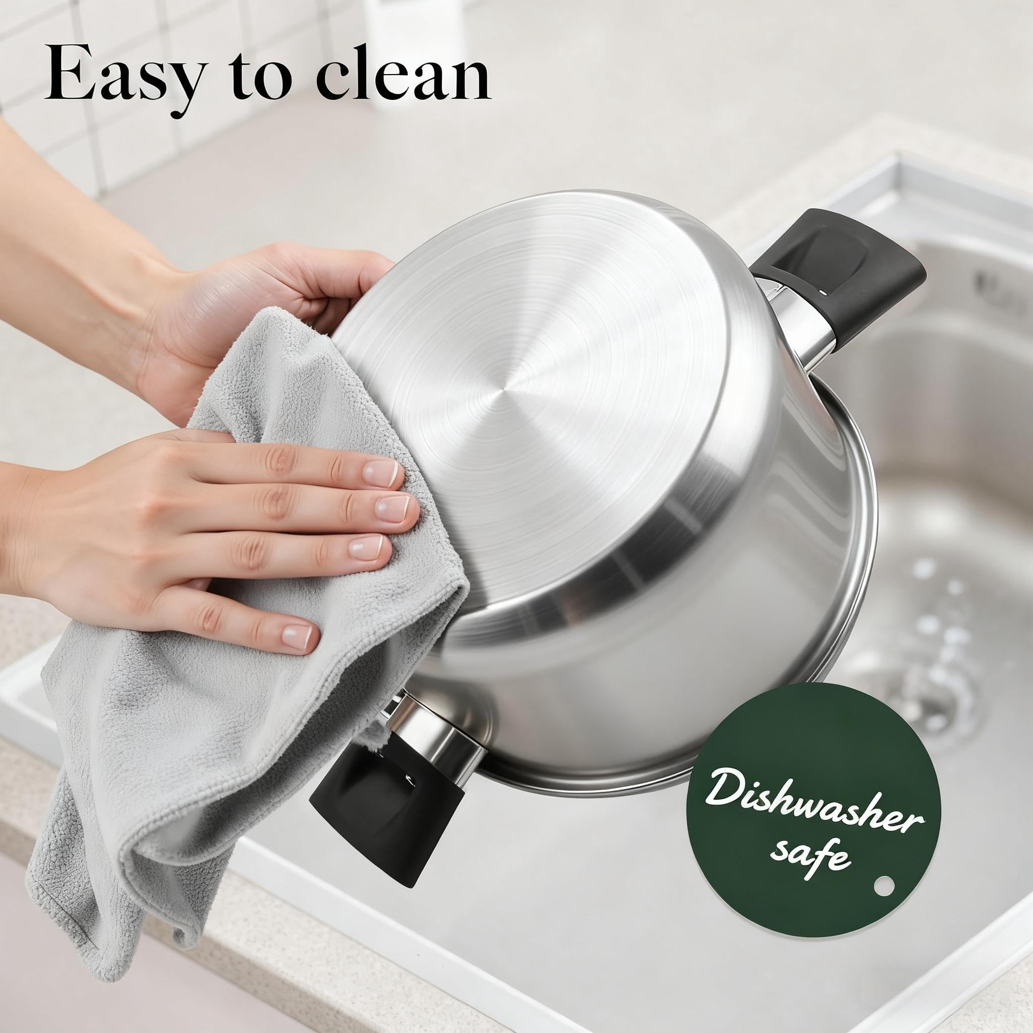 ASKSCICI non-toxic cookware materials for safer daily meals