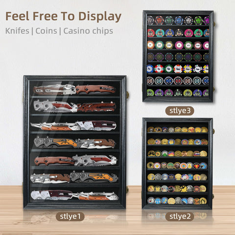 ASmileIndeep lockable metal door adds security for your collection