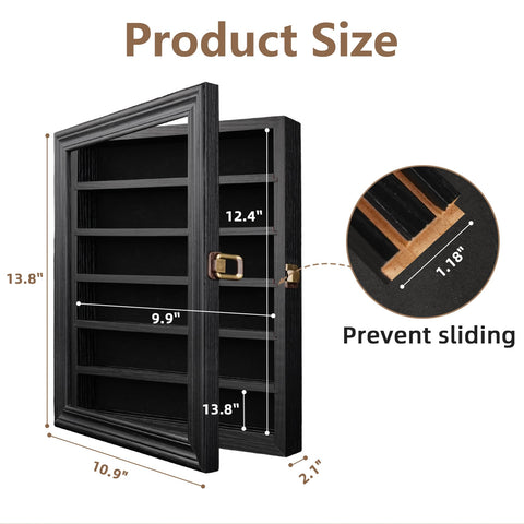ASmileIndeep tabletop display stand side angle reveals convenient desk placement.
