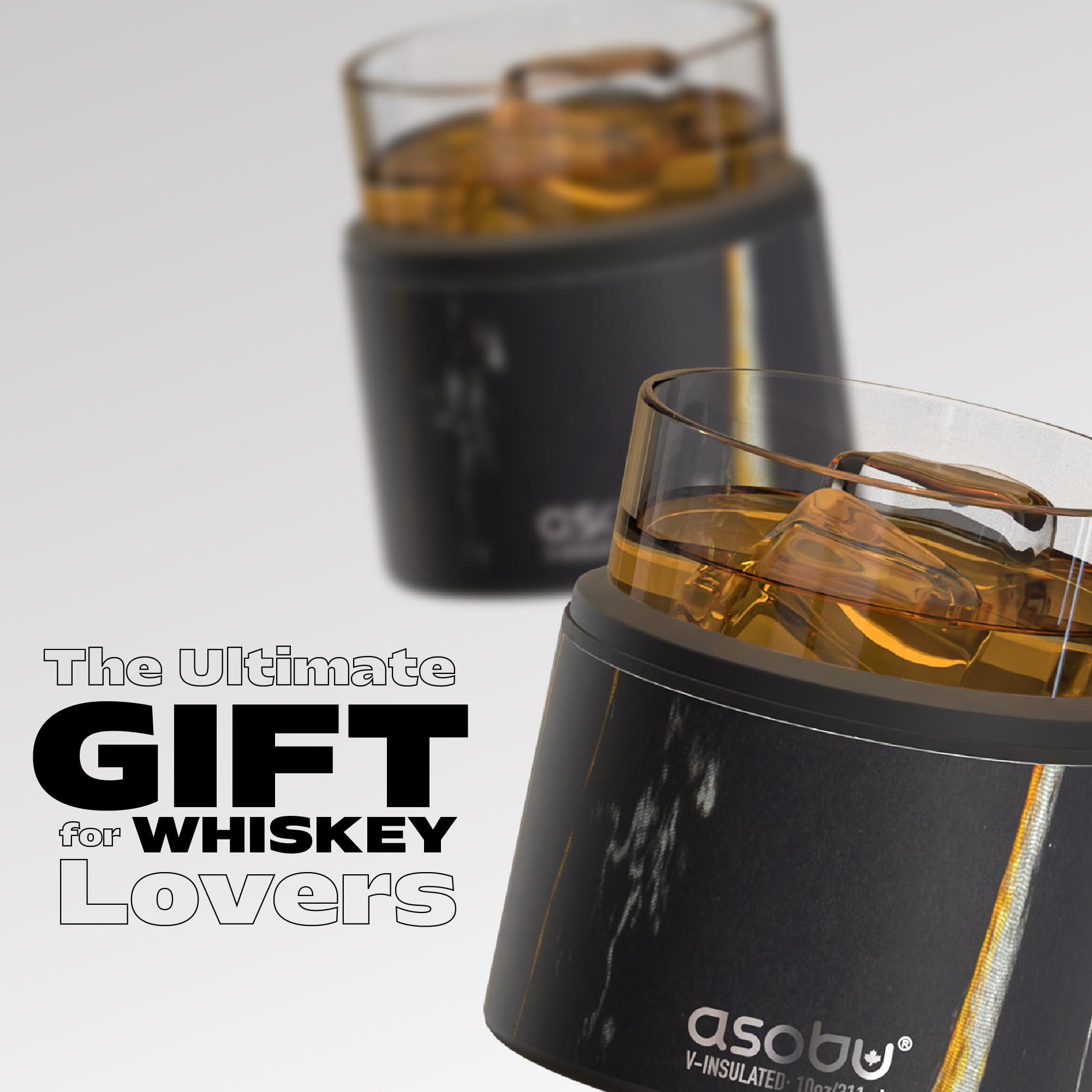 Asobu backyard poolside BBQs-ready whiskey glass for gatherings