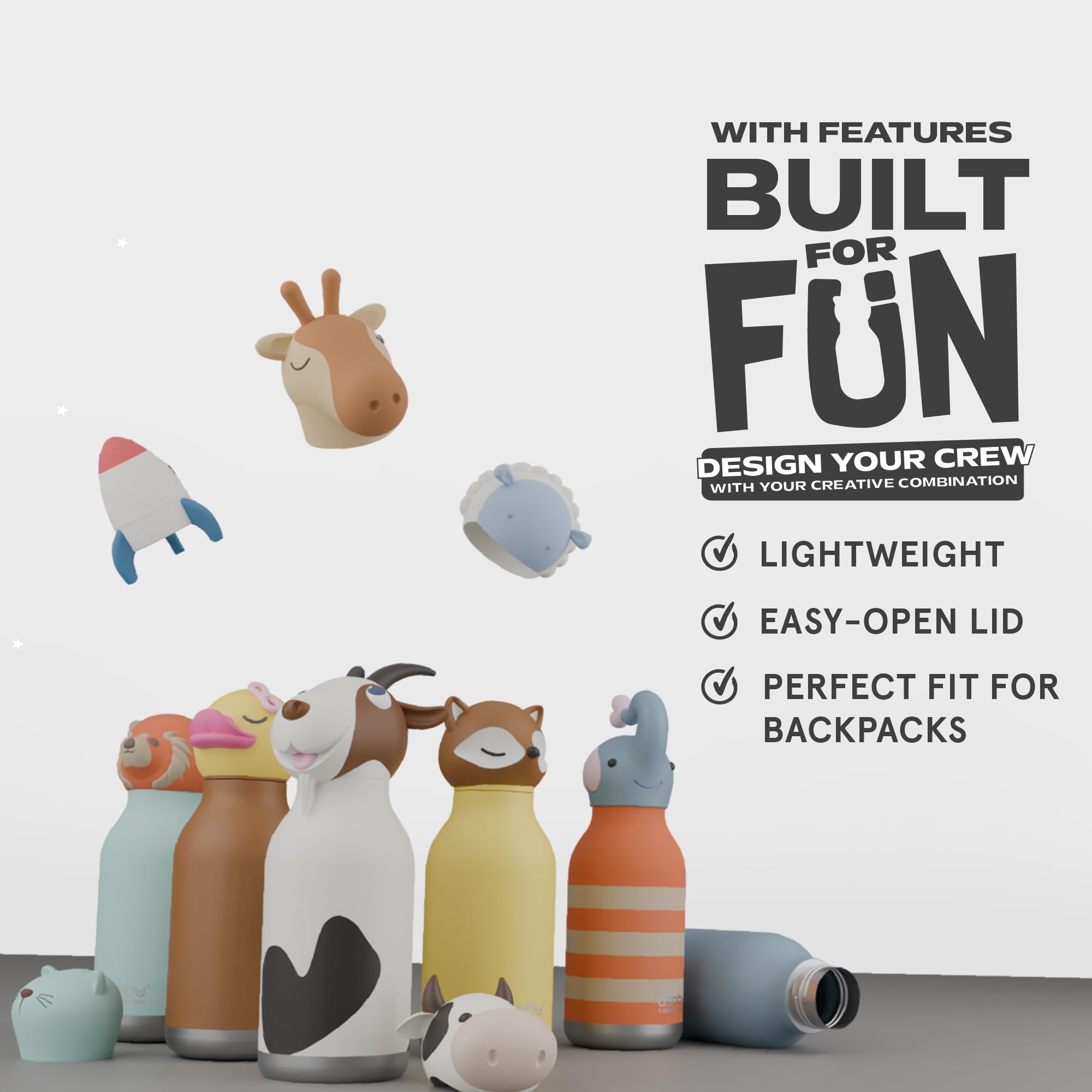 asobu Bestie 16oz insulated bottle keeps drinks cold for hours