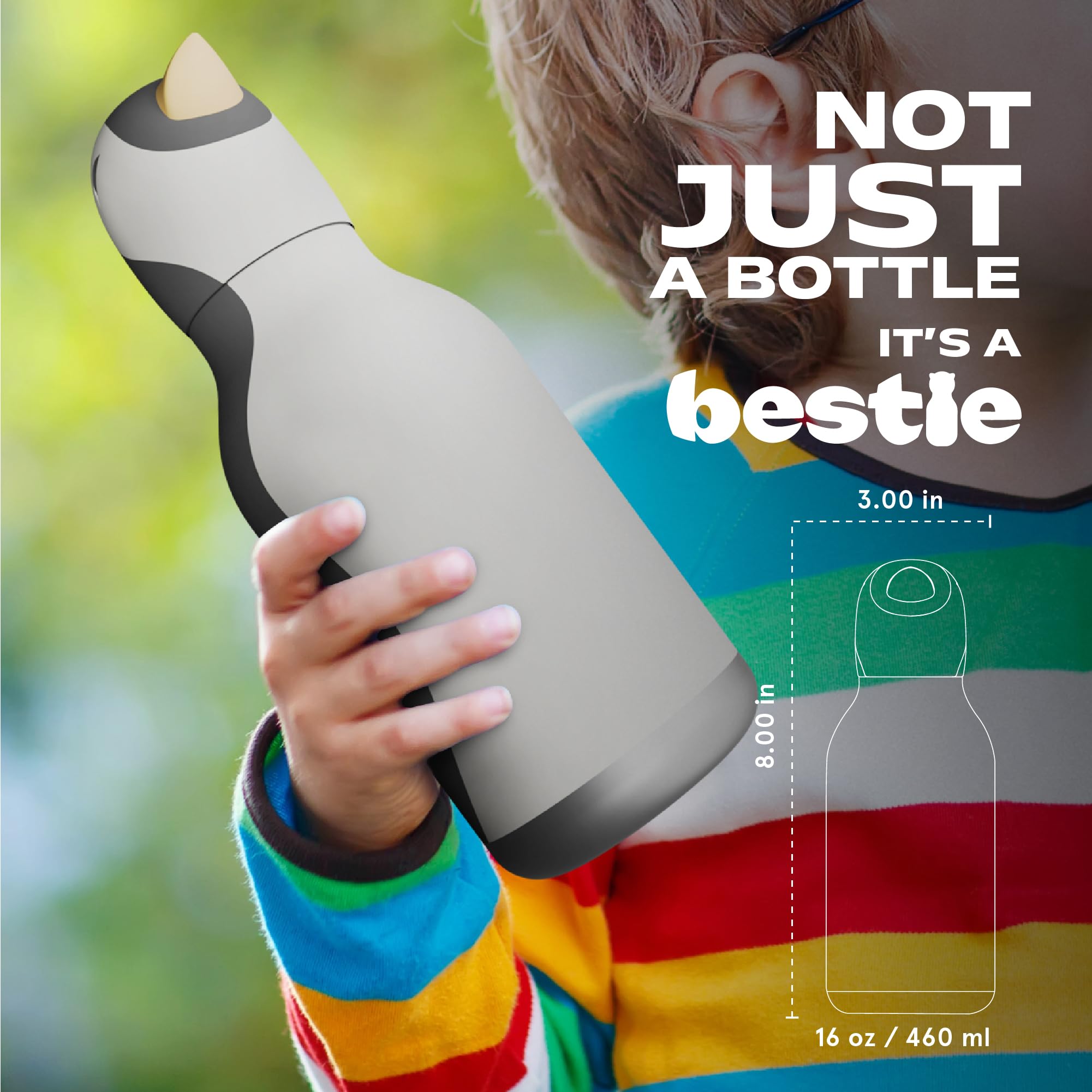 Asobu Bestie eco-friendly design encourages reusable hydration and less plastic waste