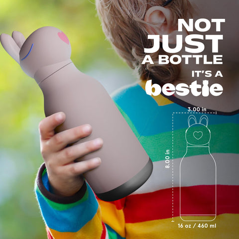 Asobu Bestie Bottle vacuum insulation keeps drinks cold longer.