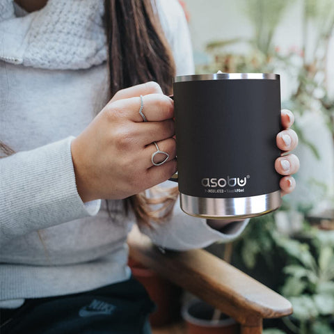 Asobu BPA-free travel mug ready for daily coffee rituals